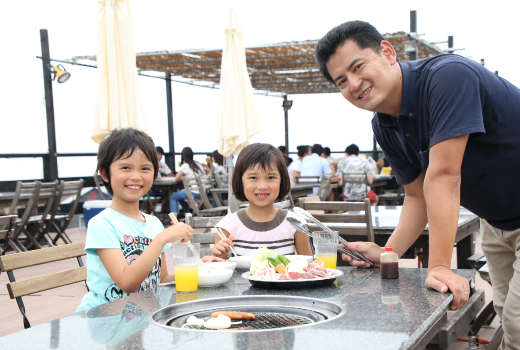 グランパスリゾート白浜　ＢＢＱテラス